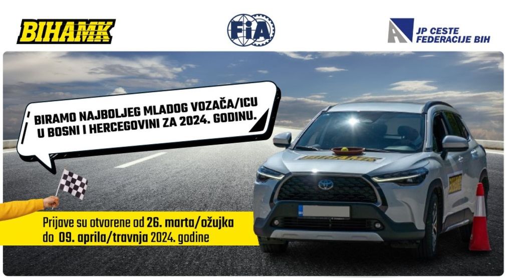 Biramo najboljeg mladog vozača u Bosni i Hercegovini za 2024.godinu