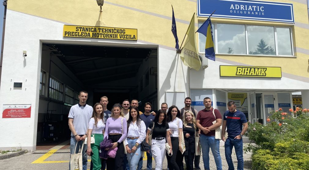 Posjeta studenata Fakulteta za saobraćaj i komunikacije Tehničkom centru Ilidža
