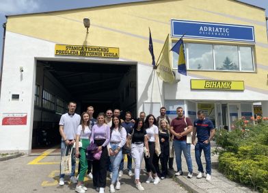 Posjeta studenata Fakulteta za saobraćaj i komunikacije Tehničkom centru Ilidža