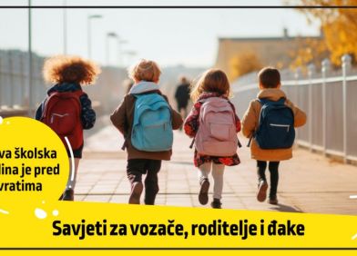 Početak nove školske godine 2025: Savjeti za vozače, roditelje i djecu