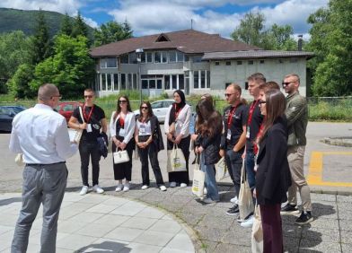 Edukativna posjeta studenata Internacionalnog univerziteta u Travniku Tehničkom centru BIHAMK-a